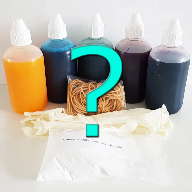 Hoeveel verf heb ik nodig voor tie dye