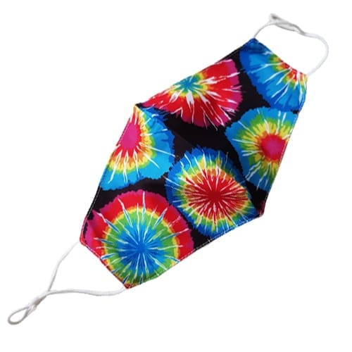 Wasbaar mondkapje met motief