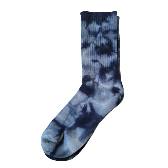 D15037-tie-dye-sokken-blauwtinten.jpg Tie Dye sokken blauwtinten - 35/40