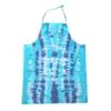 Tie dye schort blauwtinten