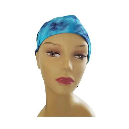 Tie Dye bandana midnight blue - turquoise