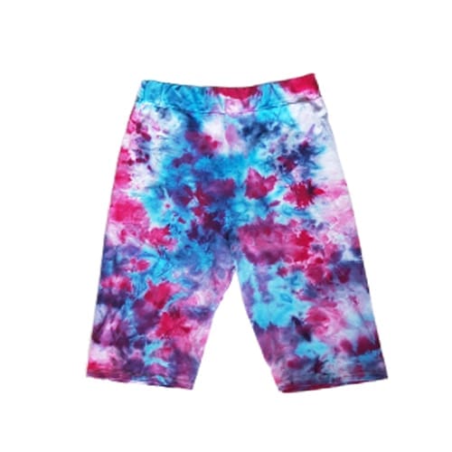 Tie dye set roze blauw paars - Maat M/L
