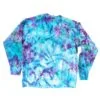 Tie dye trui paars blauw groen