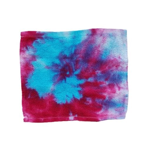 TD00251-monddoekje-fuchsia-aqua-paars.jpg Tie Dye Monddoekje fuchsia aqua paars