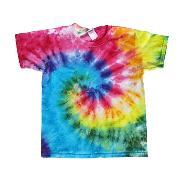 TD00280-tie-dye-kindershirt-spiral-rainbow.jpg Katoenen wit kinder t-shirt