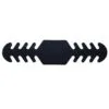 Bandje voor mondkapje zwart